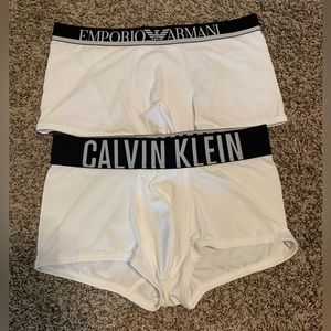 Emporio Armani and Calvin Klein Underwear - Medium